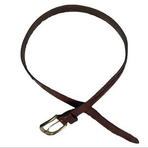 Neiman Marcus Brown Italian Leather Belt
